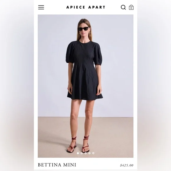 Bettina Mini Dress Size: 6 - Picture 2 of 7